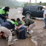 Atiende PC en Tlapa derrape de motoneta.