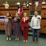 Nueva mesa directiva presidida por la Dip. Leticia Mosso.