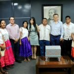 Diputada Yoloczin Domínguez Serna, presidenta de la Junta de Coordinación Política, recibió en sus oficinas del Congreso