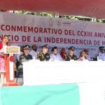 Preside Evelyn Salgado desfile por el 213 Aniversario del inicio de la Independencia de México en Guerrero
