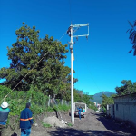 Mejorando el servicio de luz en el Municipio de Alpoyeca.