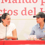Evelyn Salgado y la titular de Bienestar afinan detalles para la entrega de apoyos en Acapulco y Coyuca.