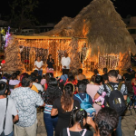 Se enciende la Villa Navideña por el rescate del Parque Papagayo.