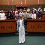 RINDE PROTESTA COMO COORDINADORA DE MORENA Y PRESIDENTA DE LA JUCOPO LA DIPUTADA GLORIA CITLALI CALIXTO.