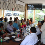 Encuentro con directivos de diferentes medios de comunicación del municipio de Acapulco.