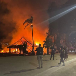 Incendio de restaurante en Acapulco
