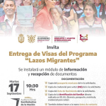 Entrega de visas del programa «lazos migrantes».