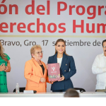 Evelyn Salgado reafirma su compromiso con el respeto a los derechos humanos y el diálogo para la solución de conflictos en Guerrero