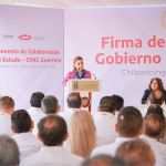 La gobernadora Evelyn Salgado firmó un convenio con la CMIC para fomentar la profesionalización de trabajadores de la construcción en Guerrero