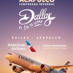 Se fortalece conectividad aérea internacional en Acapulco.