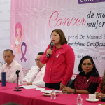 El Congreso del Estado se desarrolló este lunes la conferencia “Cáncer de Mama en Mujeres y Hombres»