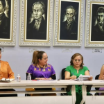 Reunión de trabajo con consejeras del Instituto Electoral y de Participación Ciudadana (IEPCGro), en que analizaron la iniciativa «8 de 8»